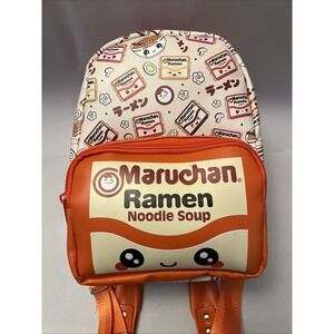 Mad Engine Maruchan Ramen Noodles Backpack 18" Travel School Bag NWT